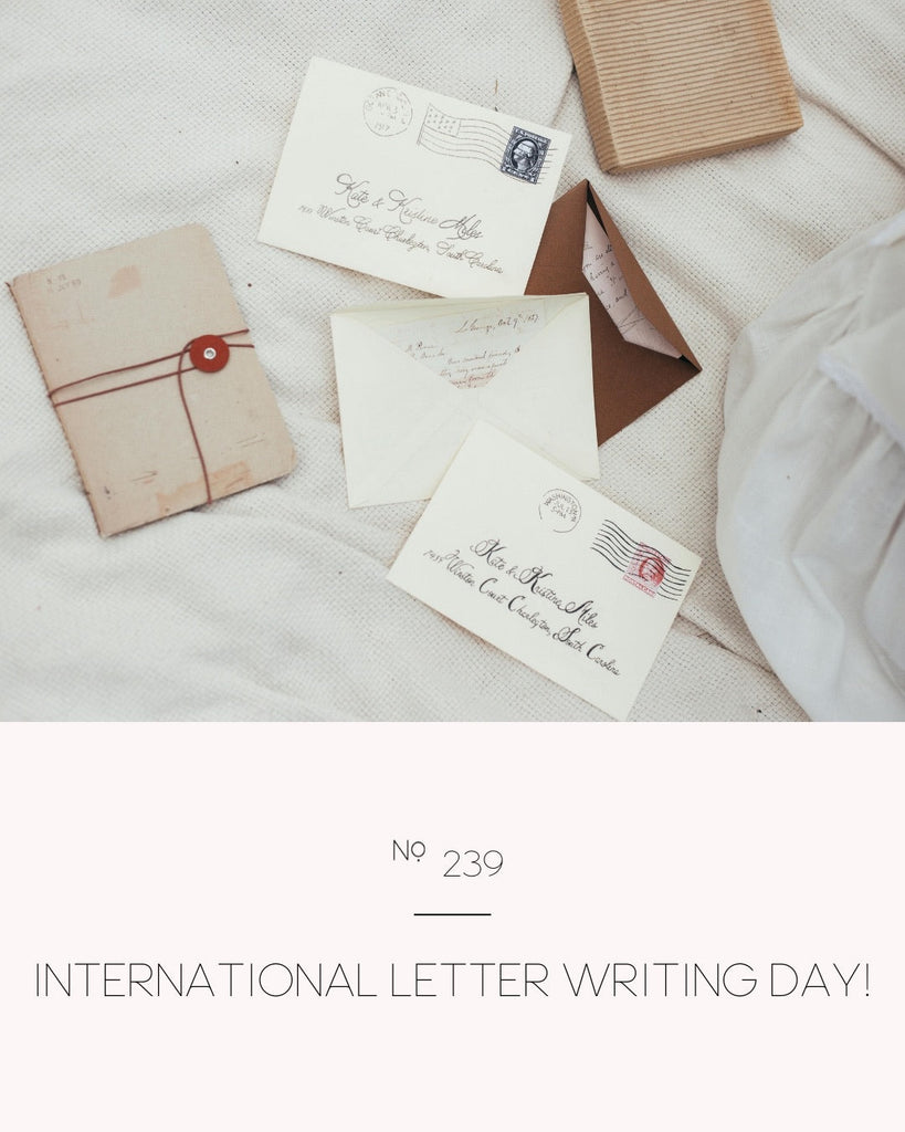 International Letter Writing Day!